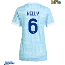 Juventus Lloyd Kelly #6 Bortedrakt Dame 2025-26 Kortermet